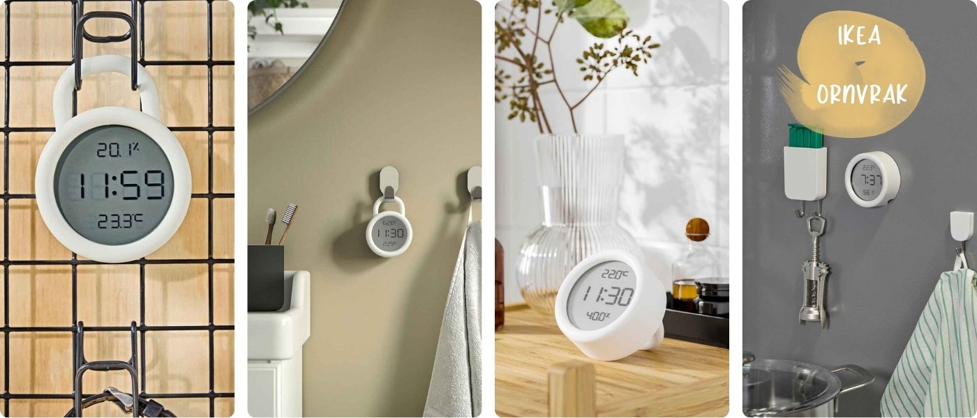 ساعت ایکیا مدل IKEA ORNVRAK